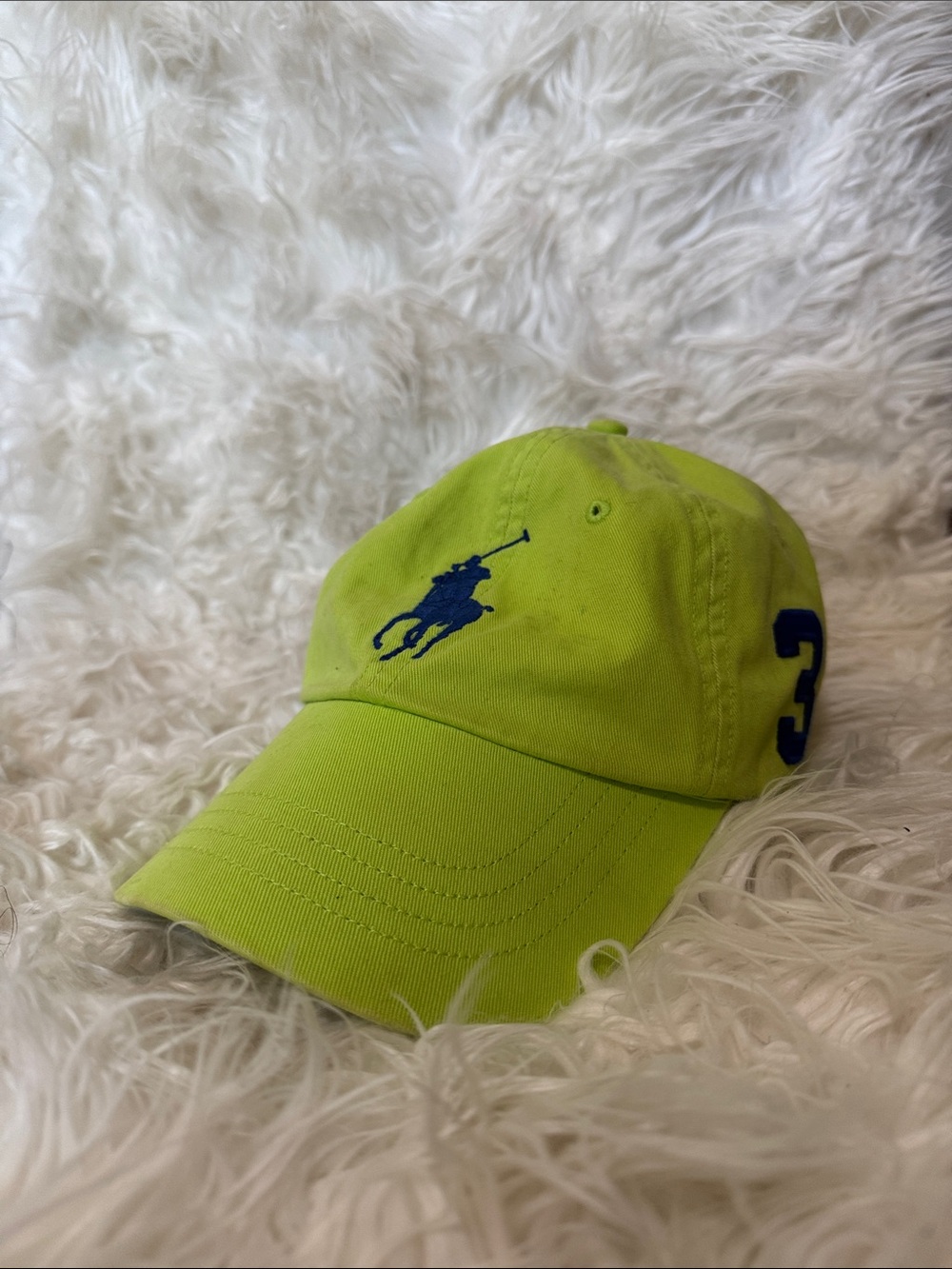 Polo by Ralph Lauren Bright Lime Baseball Cap